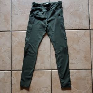 Forever21 green pocket leggings, small